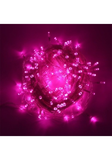 50m Led Dize Işıklar Noel Yeni Yıl Çelenk Dekorasyon Sokak Odası Ev Bahçe Dış Mekan Kullanımı Dıy Dekor, Cn Fiş, Watt: 50m 400leds Mor Diğer