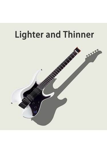 Gtrs W800pwh Headless Multiscale Smart Gitar