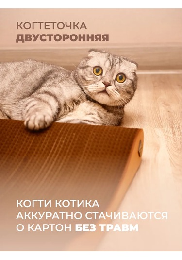 Udzin Kedi İçin Karton Yataklı Tırmalama Direği 443947028