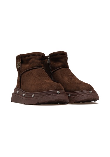 Guja Kadın İçi Kürklü Casual Günlük Bot 25k 25k435 Z Kahve Kahve