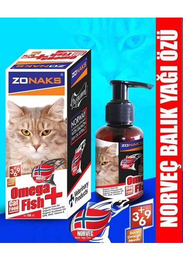 Zonaks Norveç Balık Yağı Omega Fish 100 ML