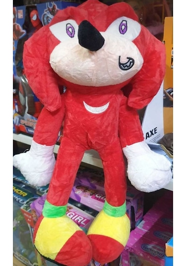Orijinal Ithal Kumaş Sonic Peluş Oyuncak 40 Cm Shadow Echidna Knu