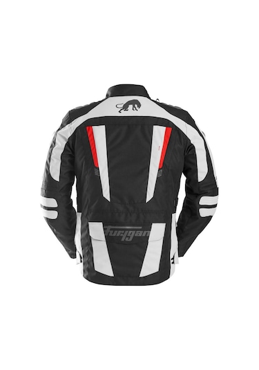 Furygan Apalaches Evo 4 Mevsim Motosiklet Montu Siyah Kırmızı