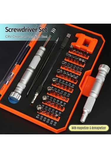 Trendooze Vidalama Ve Telefon Tamiri Seti Saat Pratik Kit İçin Dizüstü Çok Bilgisayar, Araç Amaçlı Akıllı 52'li - Bk