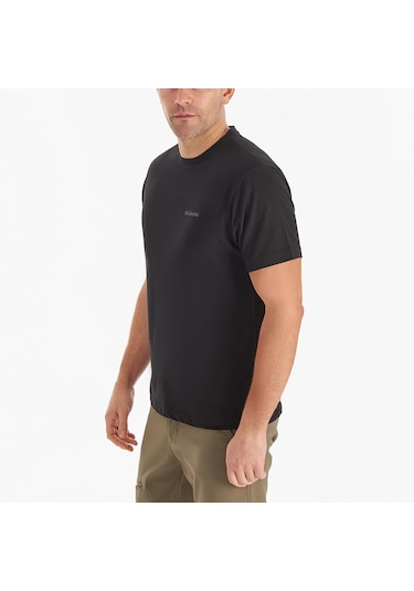 Columbia Cs0282 Csc M Basic Sm Logo Brushed Ss Tee Erkek T Shirt 26723 Siyah