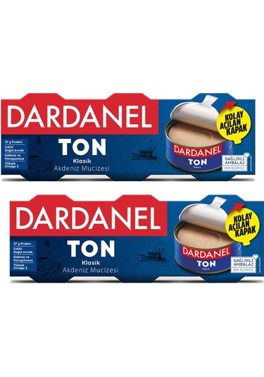 Dardanel Ayçiçek Yağlı Ton Balığı 3x75 G 2 Adet