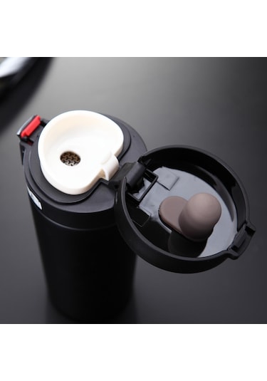 Kahverengi Premium Seyahat Kahve Kupa Paslanmaz Çelik Termos Bardak Bardak Termos Termos Bardak Su Şişesi