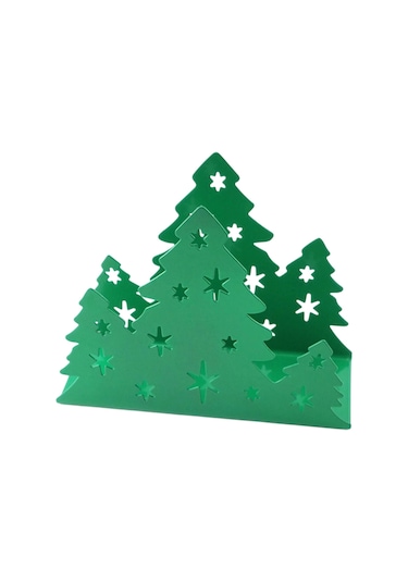 Homyl Mutfak Restoran Otel Için Yılbaşı Peçete Tutucu Yeşil