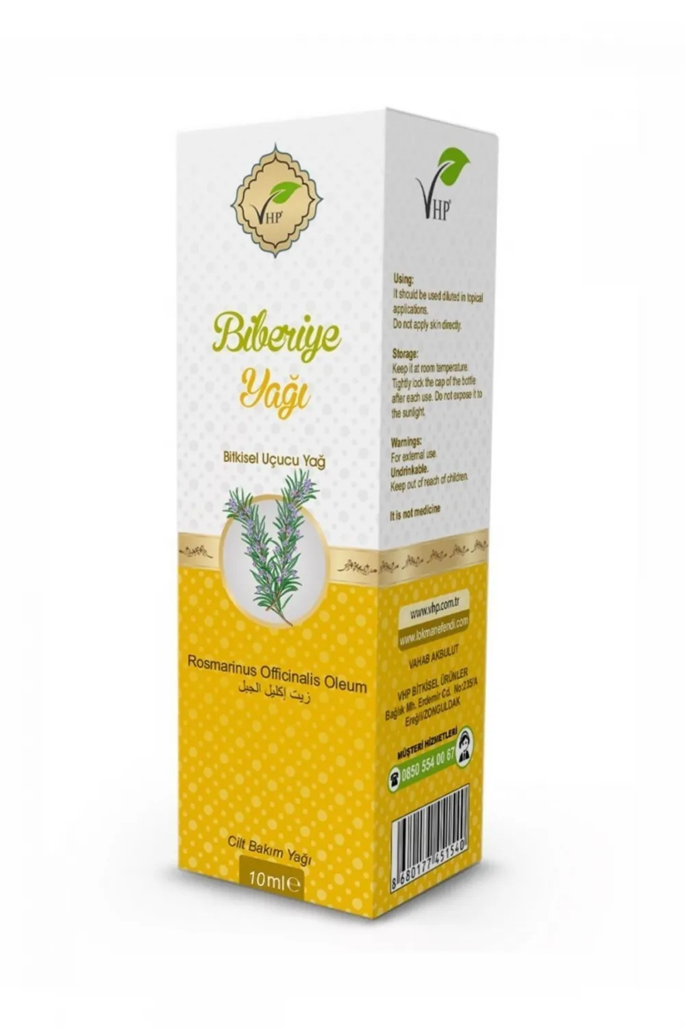 Vhp Biberiye Yağı 10 Ml 10 ML