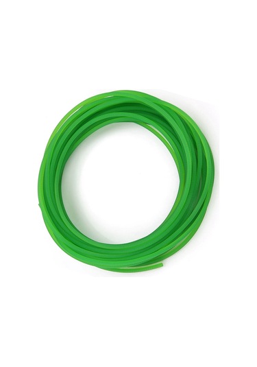Youtek Yeşil Pürüzlü Pu Lastik Rulman Kayışı - Dayanıklı, Zayıf Montajlı, Paketleme-baskı Makinaları İçin 6mm 10m