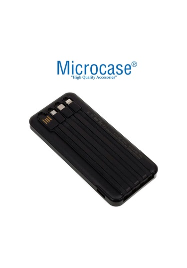 Onezero Y130 10000 Mah 4 Kablolu Led Ekran Powerbank Al3955