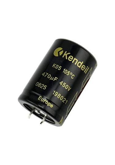 Kendeil 330uf/450v-35x40 ,35x40,105c,pin,kondansatör