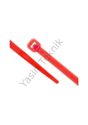 250x3.6mm Gt 250 Ik Kırmızı Kablo Bağı