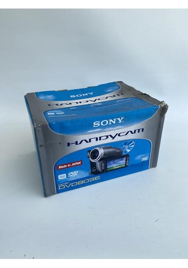Sony  DCR-DVD803E 120X Zoom Video Kamera (Bataryasız)