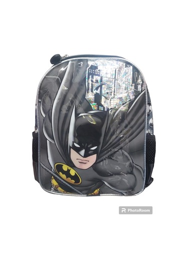 Batman Pelerinli Anaokul Çantası Çok Renkli