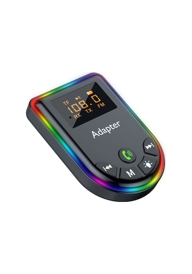 Cbtx Q7 Taşınabilir Dijital Ekran Bluetooth 5.3 Mp3 Çalar 2'si 1 Arada Alıcı / Verici Araç Ses Adaptörü