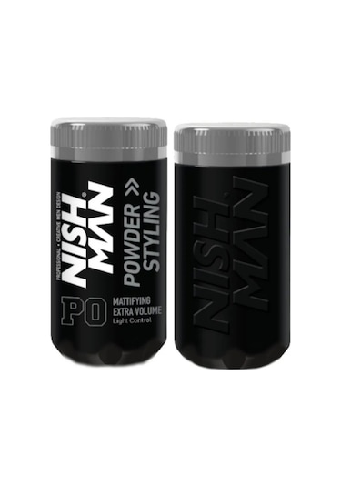 Nishman P0 Ultra Mat Yüksek Hacim Pudra Wax Sert Doku 20 G