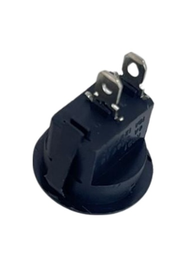 Yuvarlak On-off Işıksız Anahtar 2 Pin Switch 10 Adet