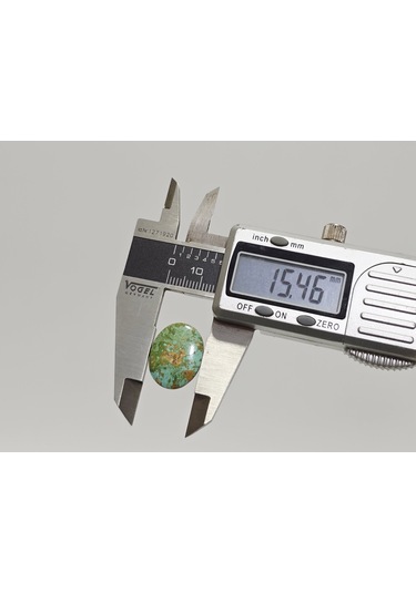 Doğal İran Nişabur Firuze Turkuaz Taşı 16,7 Karat - 3,30 Gram renkli