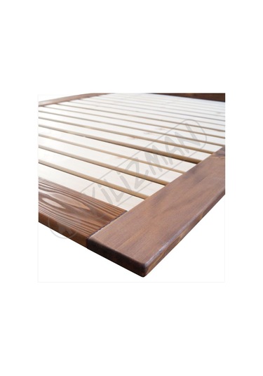 Kilizmanmasif Fillit Ahşap Yer Karyolası