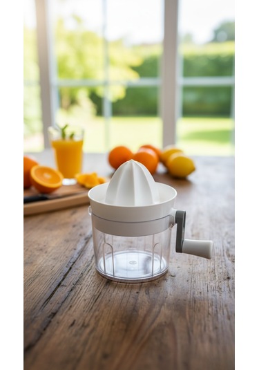 Ludıa Manuel Kollu Pratik Narenciye Sıkacağı Beyaz