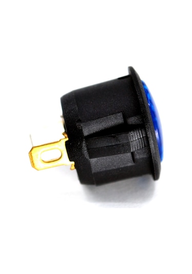 Mavi Göz Lambası 12v Led 23mm Gösterge İkaz