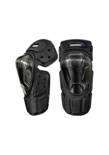 Novahub Yüksek Dayanıklılık Mdl1019 Karbon Fiber Korumalı Motosiklet Dizliği Siyah Siyah