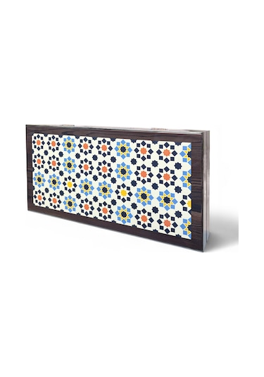 Biggdesign Star Tavla Çizilmez Zeminli, Mıknatıslı Mdf Kasa, 2 Kat Vernik Cilalı