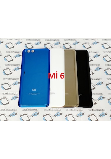 Xiaomi Mi 6 Arka Kapak Batarya Pil Kapağı (Cam) B-7000 (275883653)
