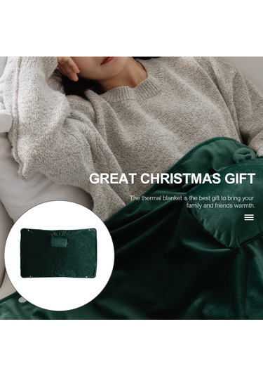 Mufunye Usb İle Çalışan Yıkabilir Isıtmalı Şal 45-50 C Sabit Sıcaklık 110x70cm Flanel Ev Ofis Dışarıda Kullanıma Uygun