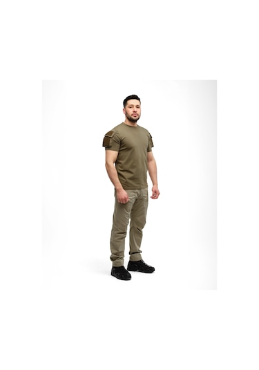 North Mountain Alfa Tactical Penye T-shirt/ Haki Haki