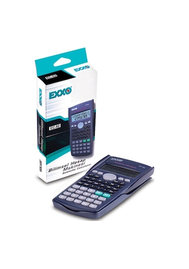 Exxo EC-82 240 Fonksiyonel 12 Hane Bilimsel Hesap Makinesi