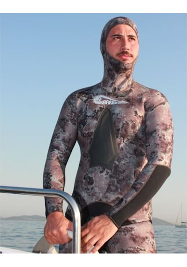 Kraken Elbise Squıd Kamuflaj 3 Mm. Serbest Dalış Elbisesi - (490592695) Kamuflaj