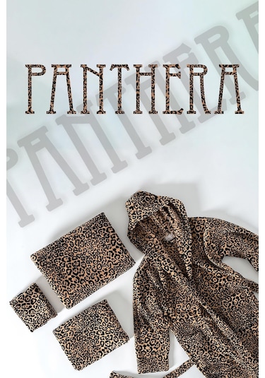 Soley Panthera %100 Pamuk Banyo Havlusu 001