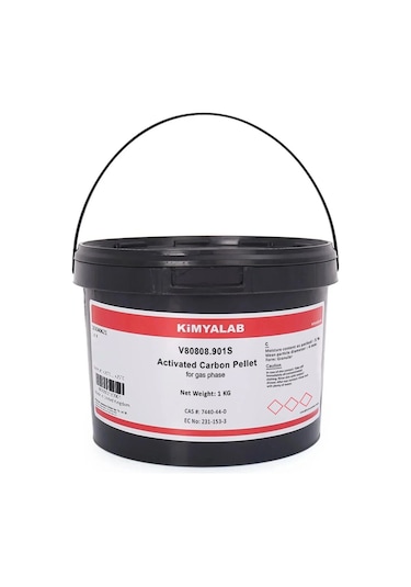 Kimyalab Aktif Karbon Silindirik Pelet 1 KG