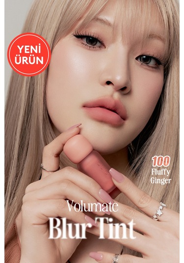 Clio Blur Efekti Veren Kadife Bitişli Dolgunlaştırıcı Tint Clıo Volumate Blur Tint 100 Fluffy Ginger