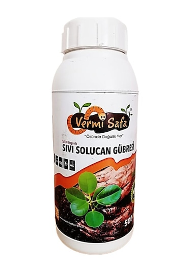3 KG Katı + 500 ML Sıvı Organik Solucan Gübresi