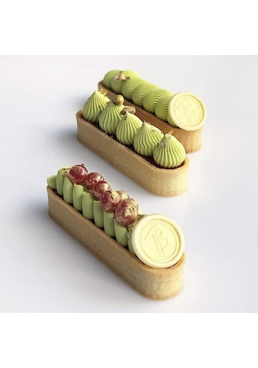 Nar Kalıp Delikli Tart Kalıpları Yuvarlak Ve Oval 2'li