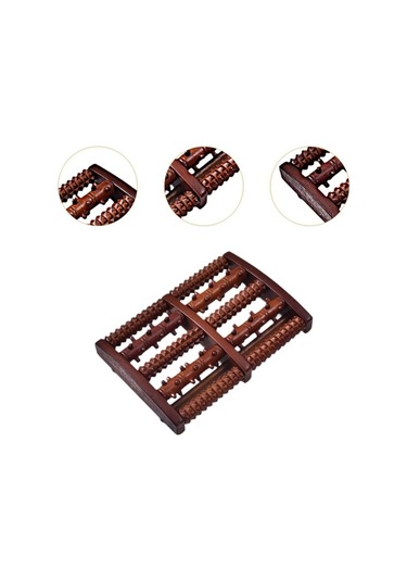 Electronıc Outlet Suntek Sırt Silindiri Masaj Eller Çıkıntı Ayrı Ayak Aleti 4-ayrı-çıkıntı 4 Yq Kahverengi