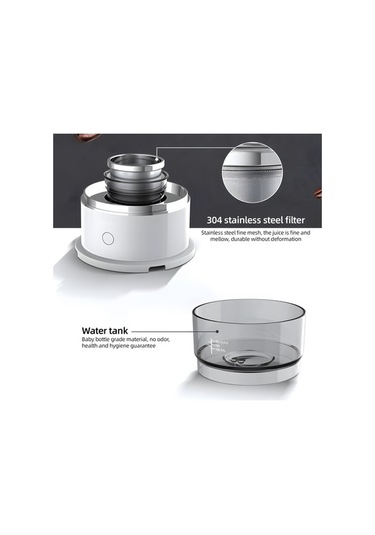 Pazly Kahve Damlatıcı Üzerine Dökün 6.76oz 1-3 Fincan Yeniden Beyaz Diğer