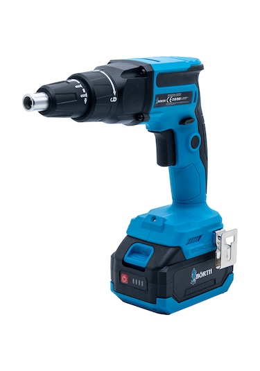 Börth DSG-B0118 Akülü Alçıpan Vidalama Mavi