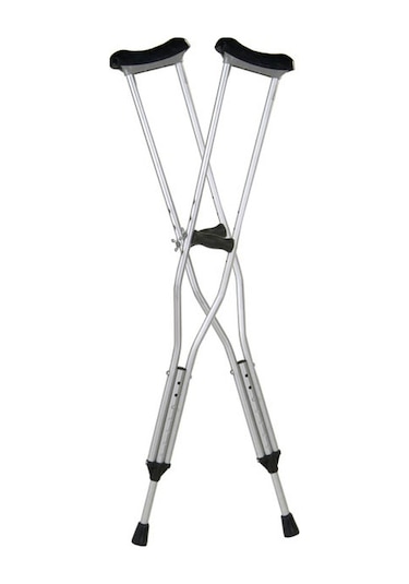 Yerli Alüminyum Koltuk Değneği 1 Çift Yetişkin L