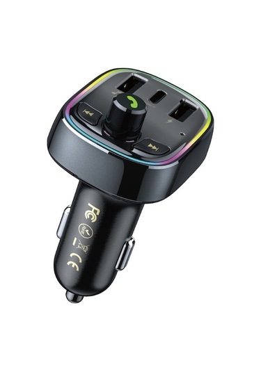 Wp-c39 Wk Usb-c Usb Type-c Siyah Şarj Mp3 Hızlı Cihazı Bluetooth Araç + / Oz