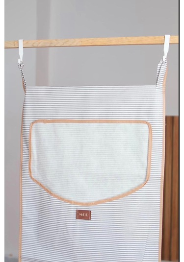 Kapı Arkası Kirli Çamaşır Sepeti I Temiz Çamaşır Sepet X Gri