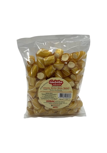 Tarihi Galata Şekercisi Limonlu Kırma Akide Şekeri 420 G