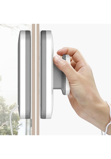 Ayarlanabilir Manyetik Cam Silecek Çift Taraflı Manyetik Pencere Sileceği Yüksek Seviye Yalıtım Cam Temizleyici, Özellikler: Dikdörtgen 3-10mm Beyaz