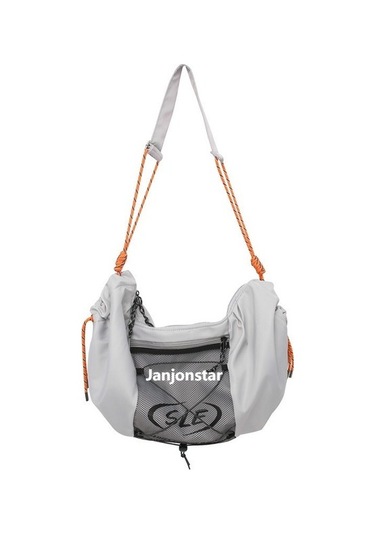 Agoodshop 2024 Yeni Düz Renk Su Geçmez Omuz Çantası - Çift Crossbody Trend Omuz Çantası A.Haki