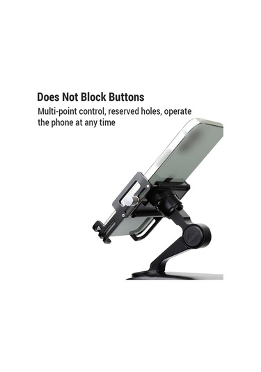 Gub Bisiklet Telefonu Montajı Alüminyum Alaşımlı Telefon G-96 Siyah