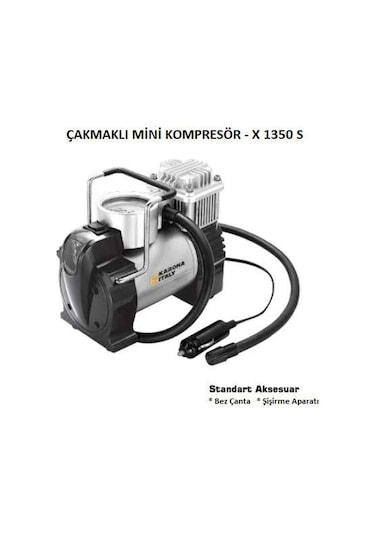 Karona Italy - Çakmaklı Mini Kompresör - X1350s