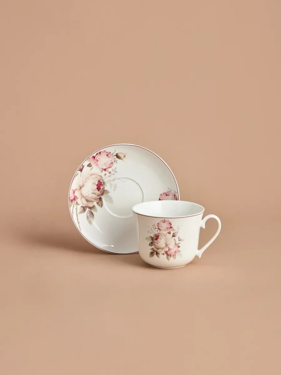 Lefard Meribel 450 Ml Porselen Hediye Çay Takımı 307759568 Beyaz